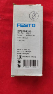 Normally closed Festo solenoid valve